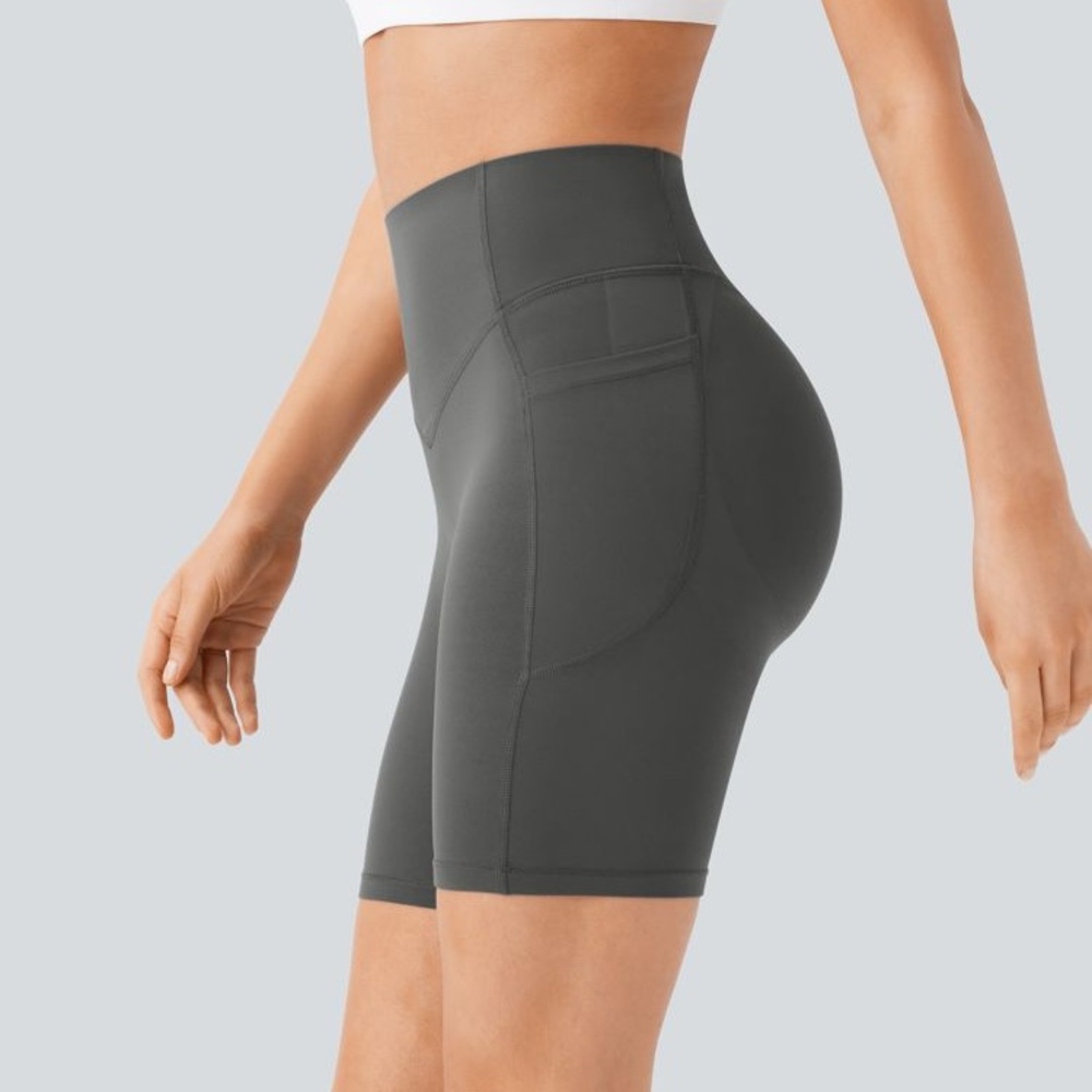 Halara UltraSculpt Shorts - Volcano Ash (gray) New w/Tags